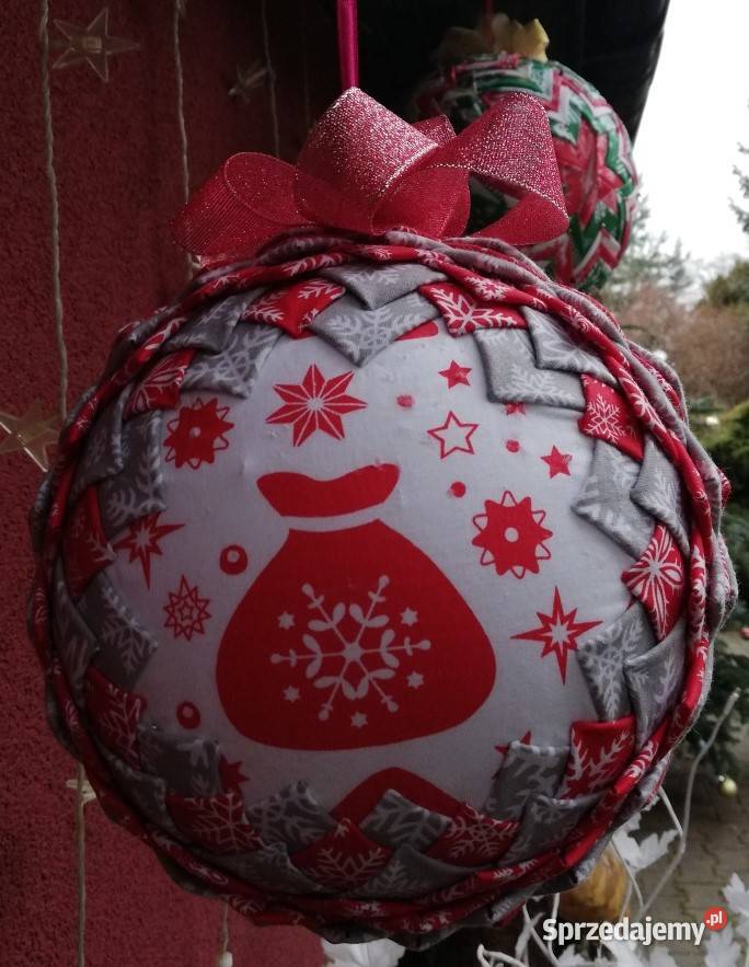 Bombka 30 ozdoba świąteczna Boże Narodzenie wielokolorowy małopolskie Kraków sprzedam