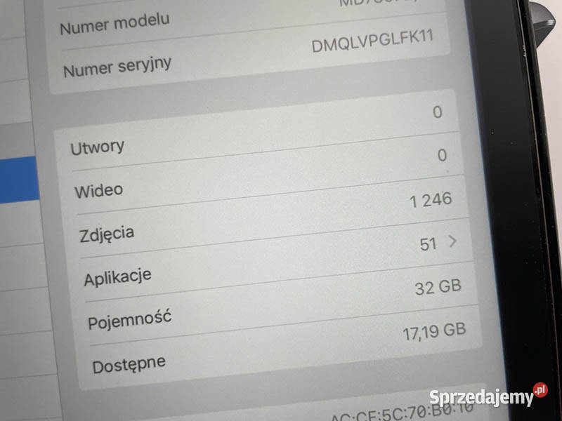 Apple iPad Air 32GB WiFi A1474 żółte etui ROCK Kielce sprzedam