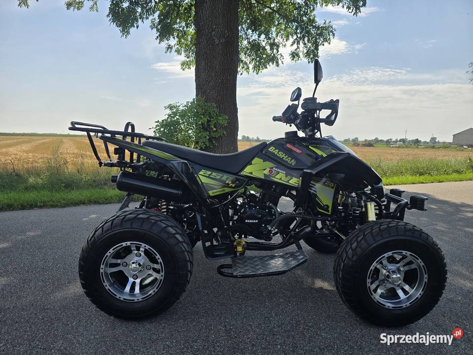 Quad Bashan Bs 250cc Ciecz Wtrysk Zarejestrowany nieuszkodzony Kruszwica