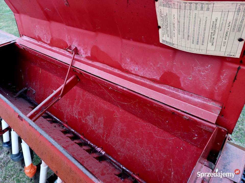 Siewnik Poznaniak przekładnia olejowa Transport
