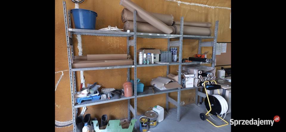 Regał półkowy garażowy magazynowy różne rodzaje Stargard
