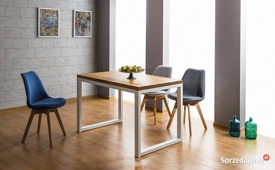 Stół Loftowy LORAS II Lity Dąb lubuskie Gorzów Wielkopolski