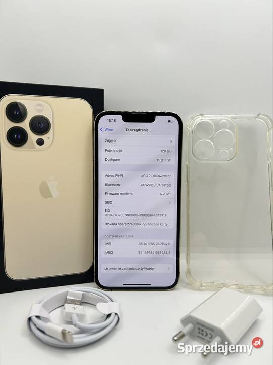 iPhone 13 Pro 128GB 100 kondycji Pilchowice