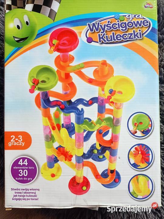 Gra Wyścigowe kuleczki tor kuleczkowy kulodrom Plastik  Płock