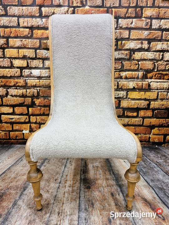 Krzesło tapicerowane krzesło boucle krzesło 97cm Krzesła Kołobrzeg