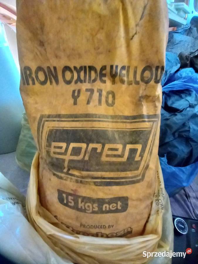 Barwnik do betonu i zapraw żółty Y710 Jarosław