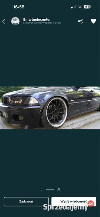 Poszerzenia do BMW e46 Pilzno