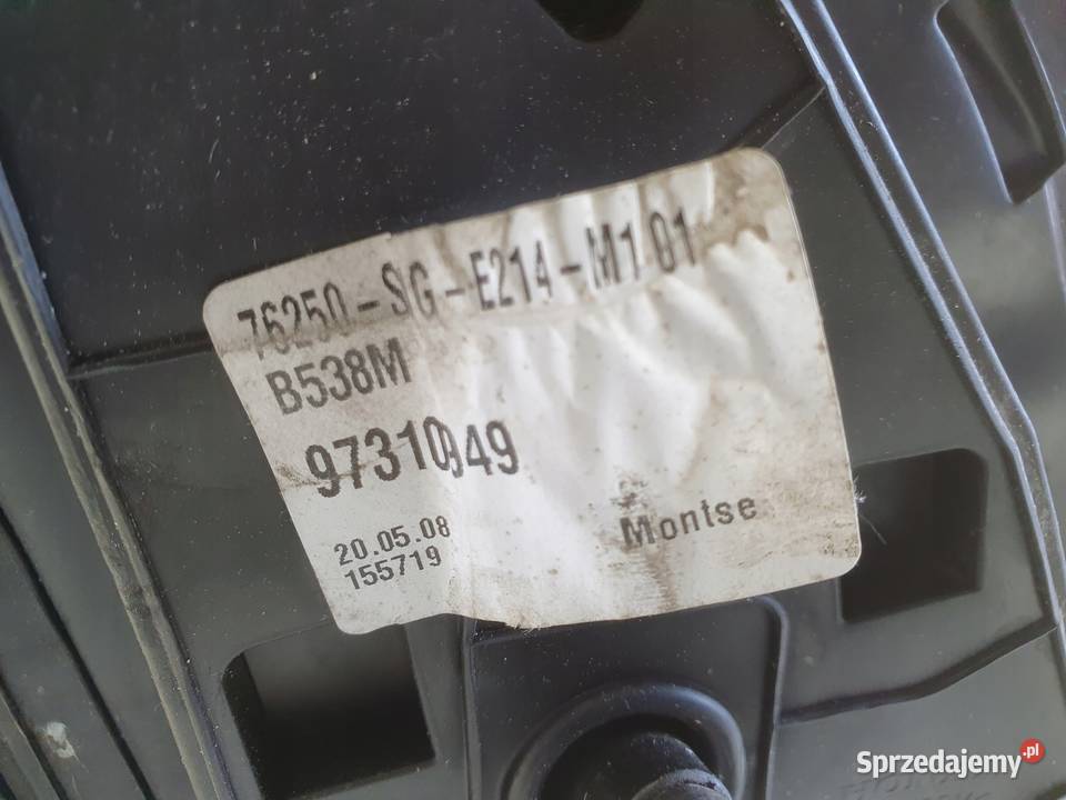Honda Civic VIII 0611r LUSTERKO LEWE KIEROWCY Janów