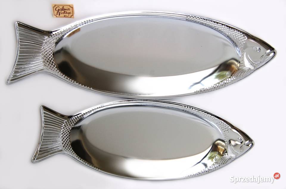 Taca patera półmisek ryba na rybę ryby stal 2 Lublin