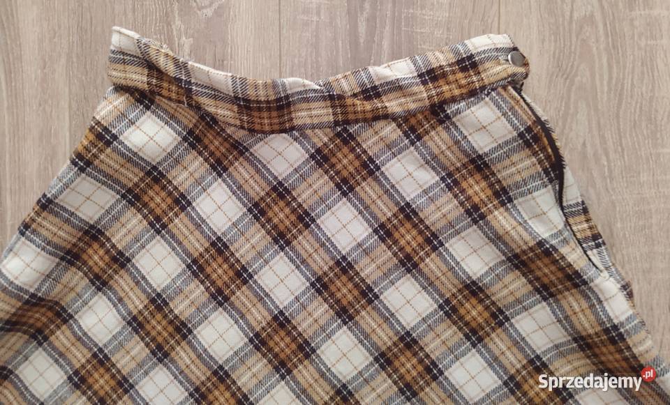Spódnica damska z kamizelką KRATA podlaskie sprzedam