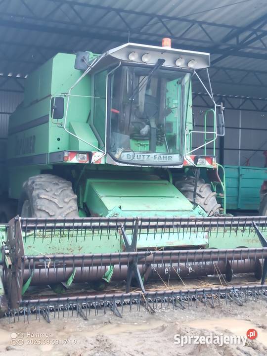 Kombajn zbożowy Deutz fahr 4080hts heder 54 warmińsko-mazurskie Nowe Miasto Lubawskie