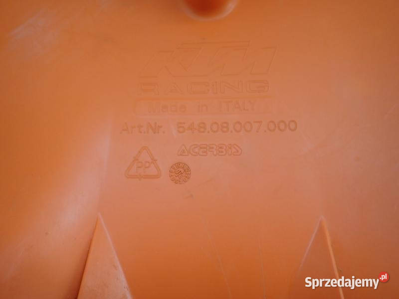 PLASTRON POLE STARTOWY KTM EXC SX SXF 450 525 Strzelce Krajeńskie sprzedam