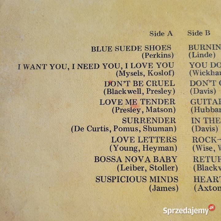 Elvis Presley Solid Gold płyta winylowa w stanie