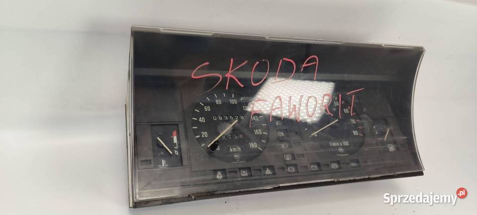 LICZNIK ZEGAR SKODA FAVORIT 00202112362 Lipno