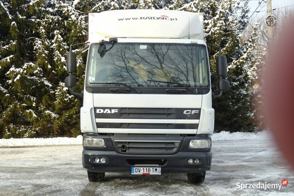 DAF CF 65300 Euro 5 kontener 21 pal winda klapa automatyczna Góra Kalwaria
