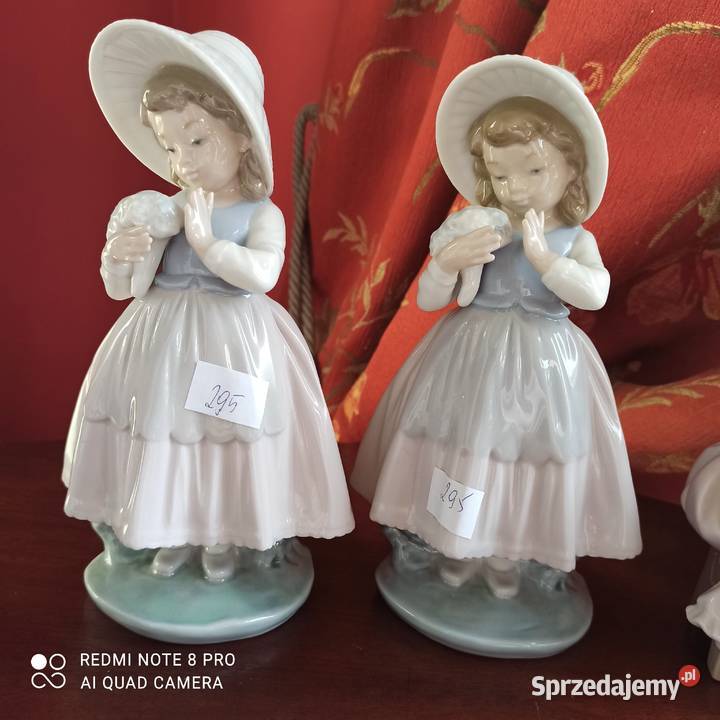 Lladro Figurka dziewczynka z bukietem
Hand made pomorskie