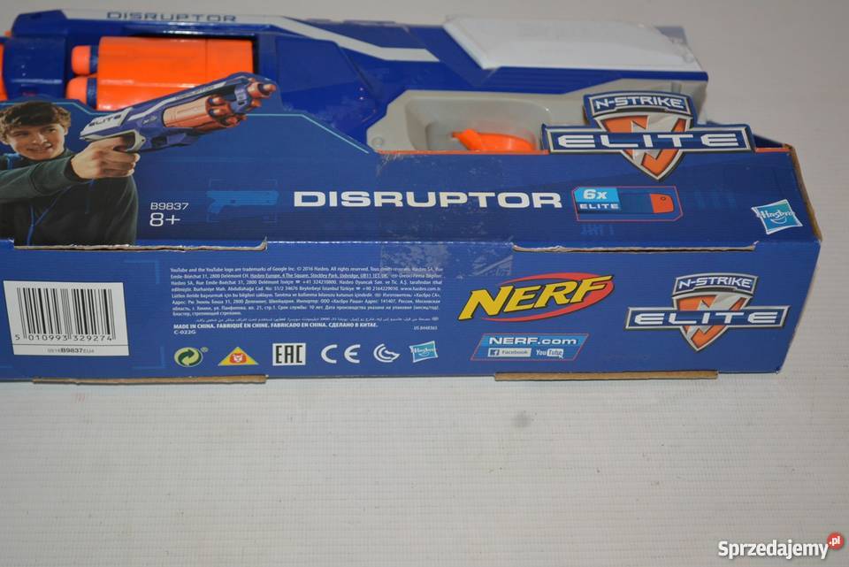 NERF NStrike Wyrzutnia Elite Disruptor B9837 Kołobrzeg