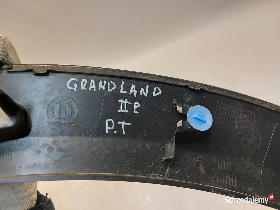OPEL Grandland II 2024 Listwa błotnika tył prawa dolnośląskie