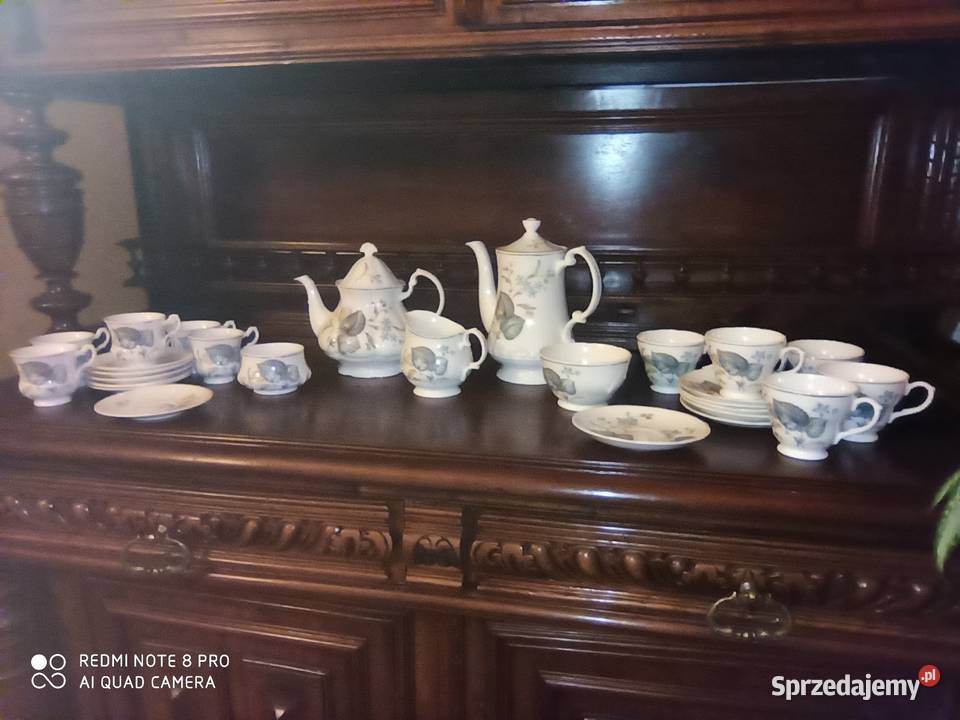 Filiżanka Mayfair Pottery Made in England Biała Porcelana i szkło