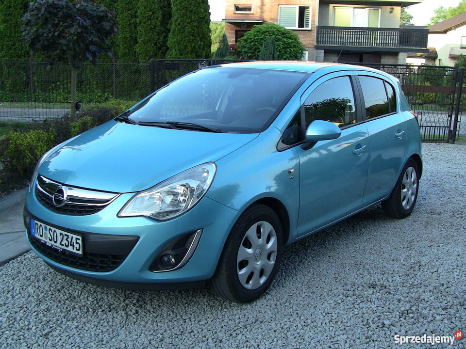 Opel Corsa D 14 BŁĘKITNY KOLOR 2011rTempomat ogranicznik prędkości małopolskie