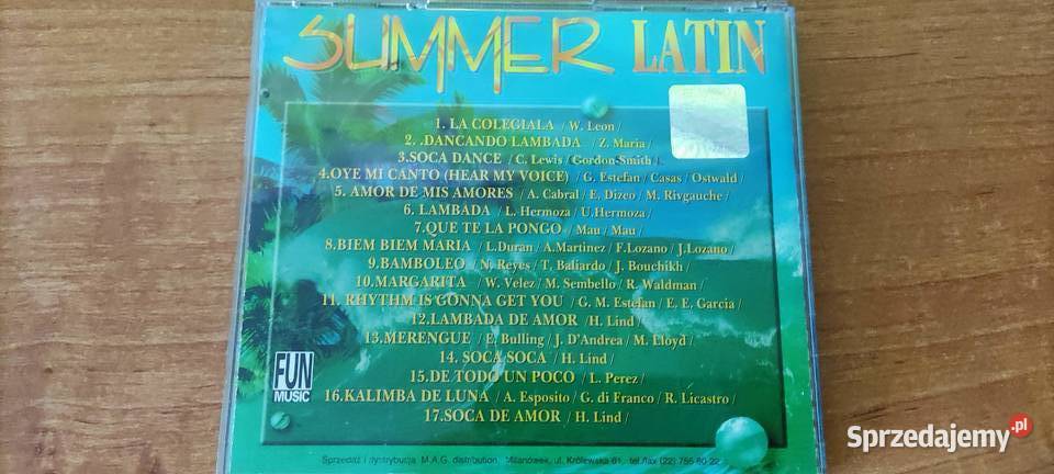 Summer LatinFun music1996Latino SingersThe pop Gliwice