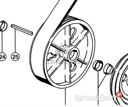 Claas Lexion 570 Koło Pasowe Napędu Młocarni wielkopolskie Jastrzębniki sprzedam