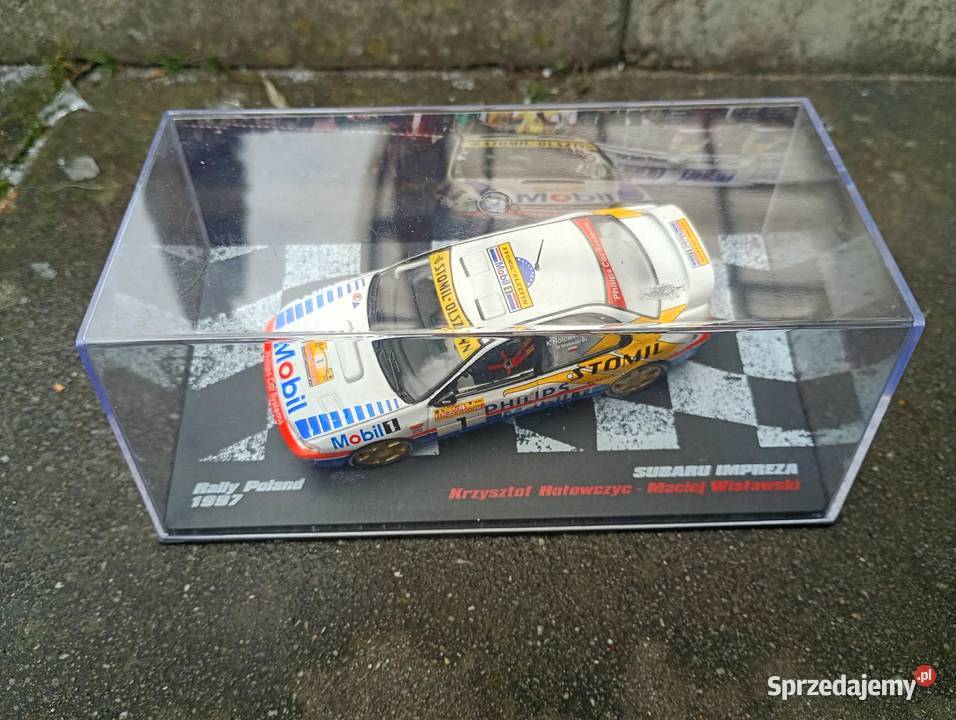 SUBARU IMPREZA Rally cars rajdowe model 143 Warszawa