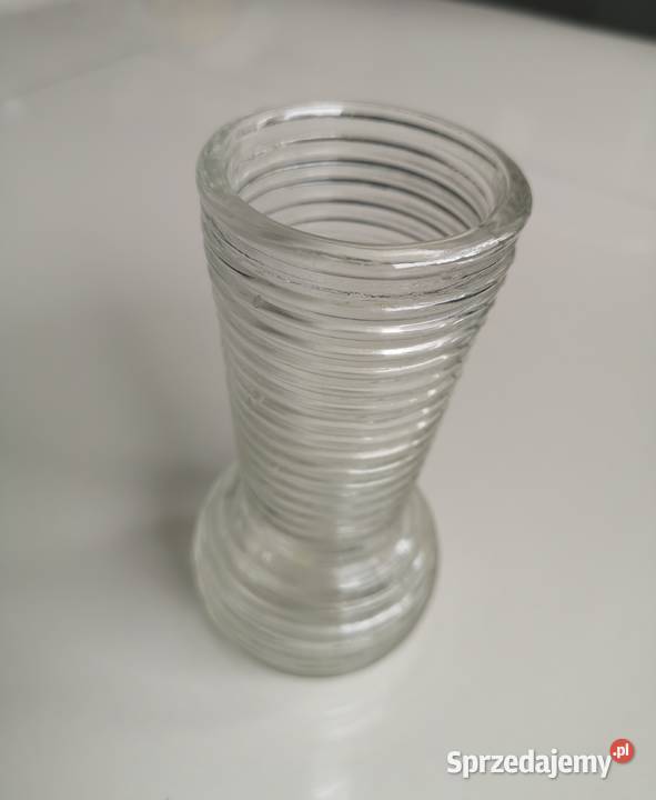 Wazon Huta szkła Prądniczanka PRL vintage