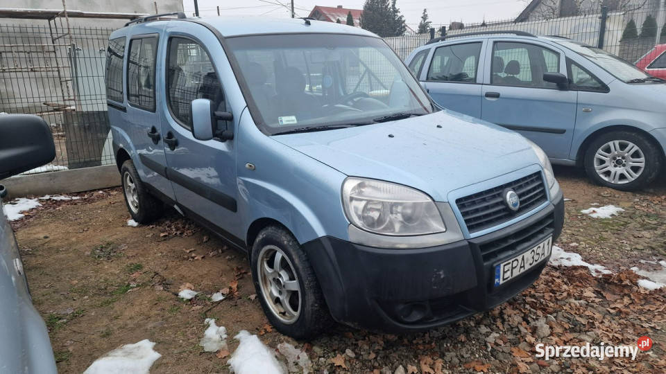 Fiat Doblo 19JTD 2006r 105 Klima Alu Opony 105KM Pabianice sprzedam