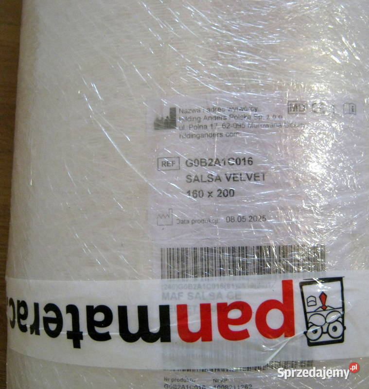 Materac Salsa Hilding piankowy 160 x 200 Nowy 23