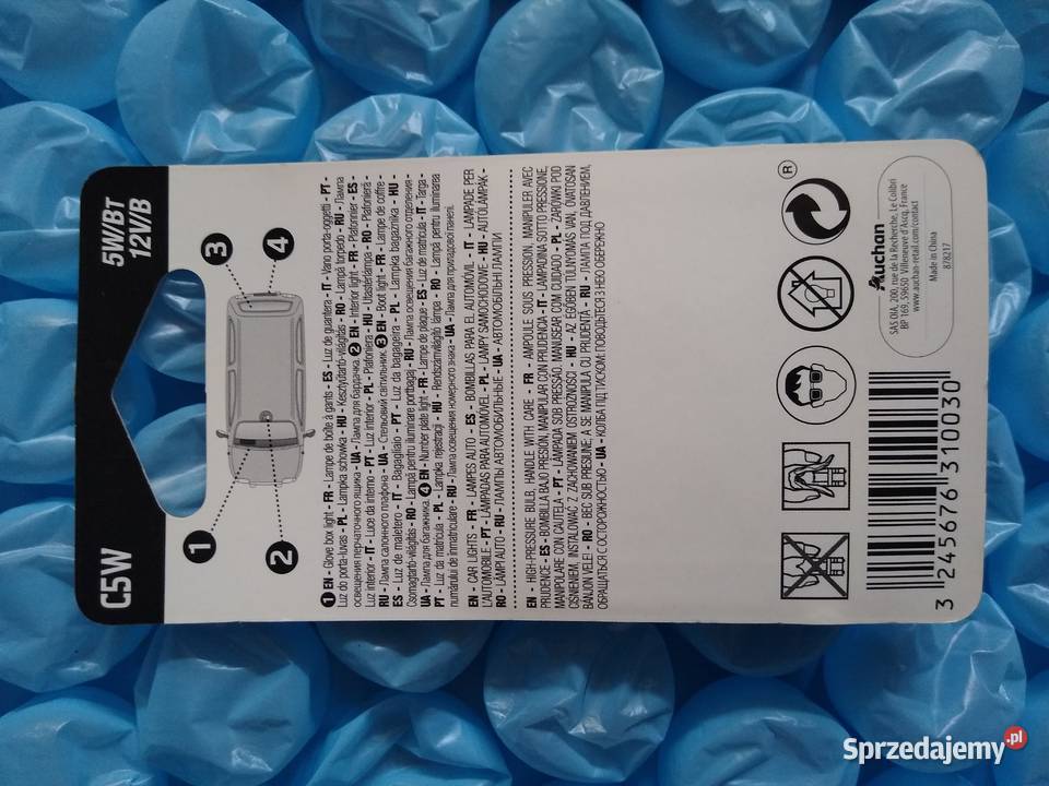 Oświetlenie samochodowe lampki żarówki NOWE podkarpackie Rzeszów