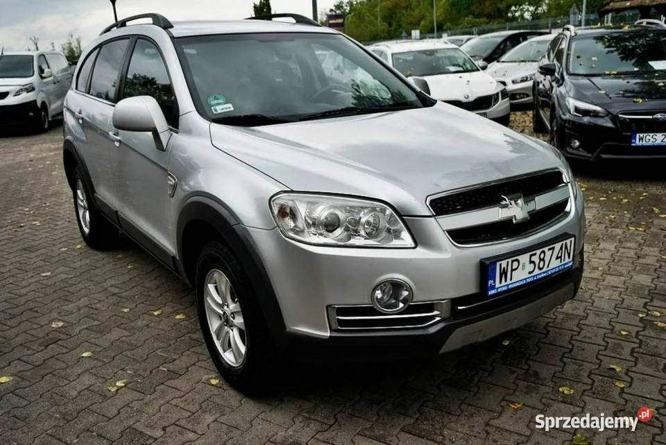 Chevrolet Captiva 20VCDI Klima alu 2010r klimatyzacja Captiva Motoryzacja Płock