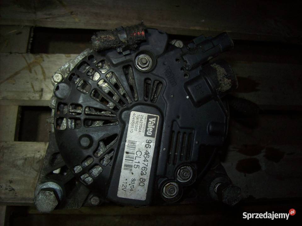 Peugeot 206 14 HDI Alternator Valeo 96464762280 Mińsk Mazowiecki