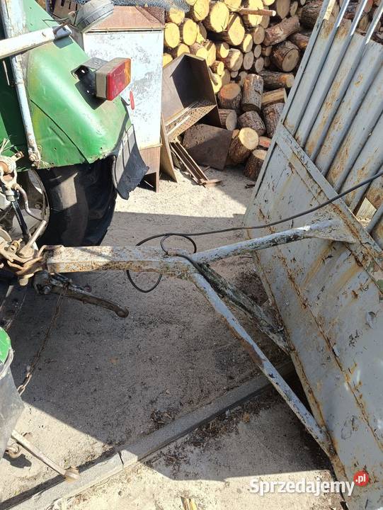 Przyczepka rolnicza wózek ciągnikowa Nowy Tomyśl