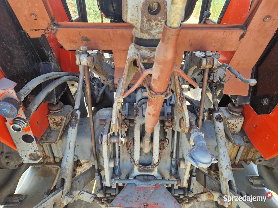 Traktor MF 255 nie pracował w polu był jako TAXI Wolbrom