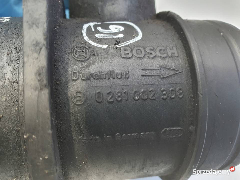 Fiat Marea 19 JTD PRZEPŁYWOMIERZ POWIETRZA osobowe Przepływomierze Janów