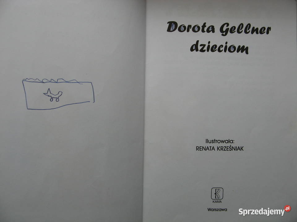 Dorota Gellner dzieciom Bajki i wierszyki wielkopolskie Poznań