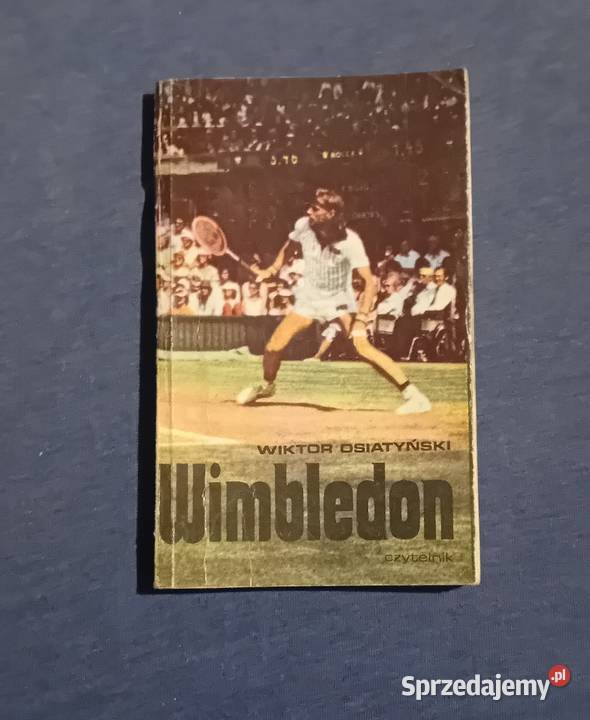Wiktor Osiatyński Wimbledon79 Czytelnik 1979r Koźminek sprzedam