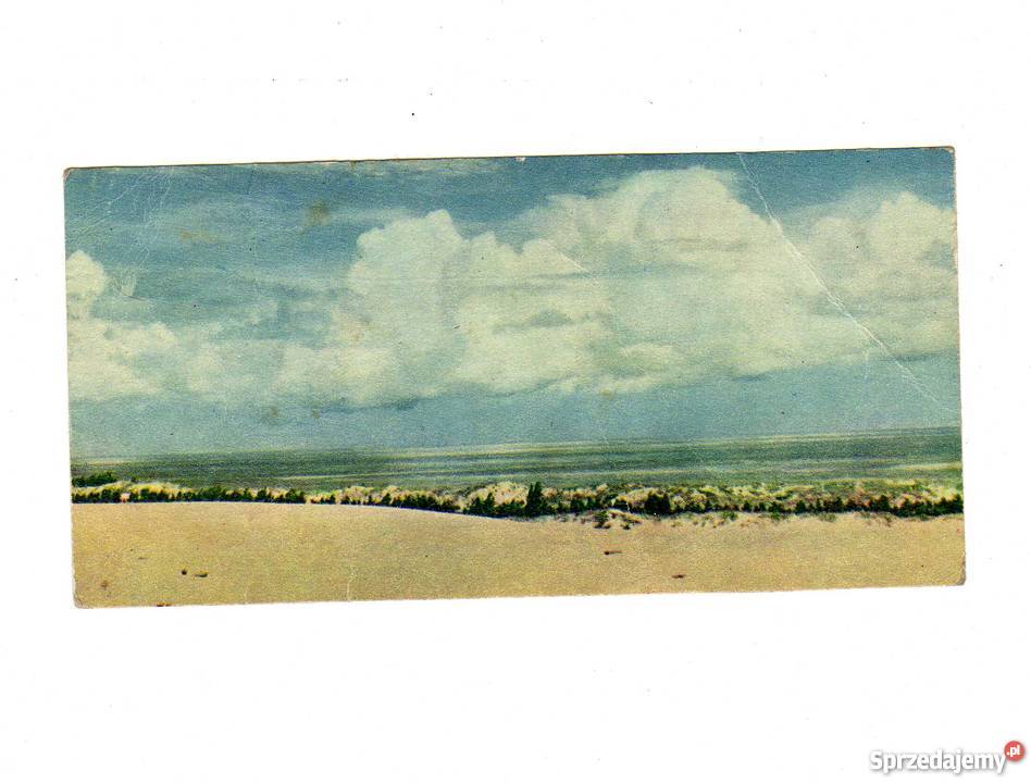 BAŁTYK WYBRZEŻE BAŁTYKU POCZTÓWKA Pocztówki i karty telefoniczne Krynki