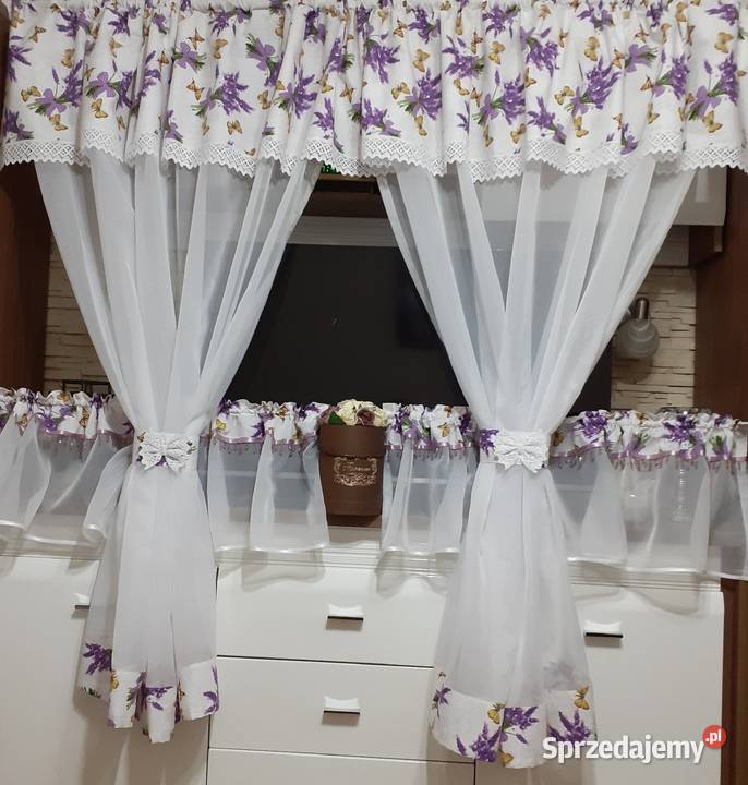 Firany lawenda Mława sprzedam