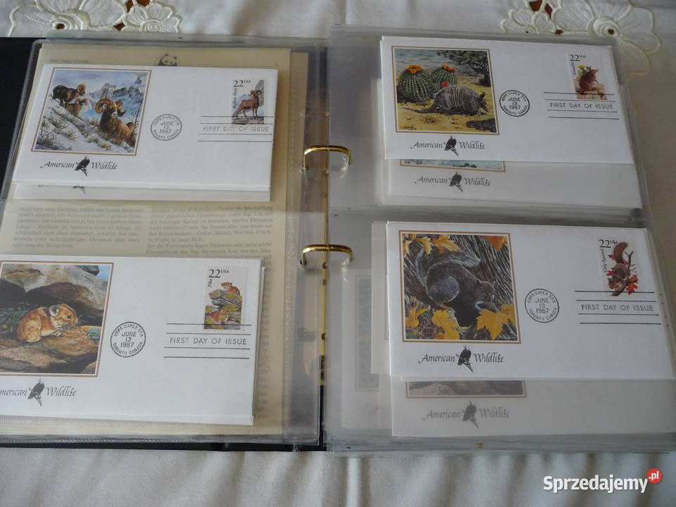 Album WWF zwierzęta chronione ze znaczkami Bukowno