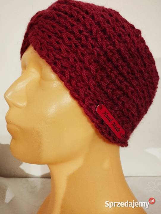 Amarantowa opaska 100 alpaka warmińsko-mazurskie Olsztyn sprzedam