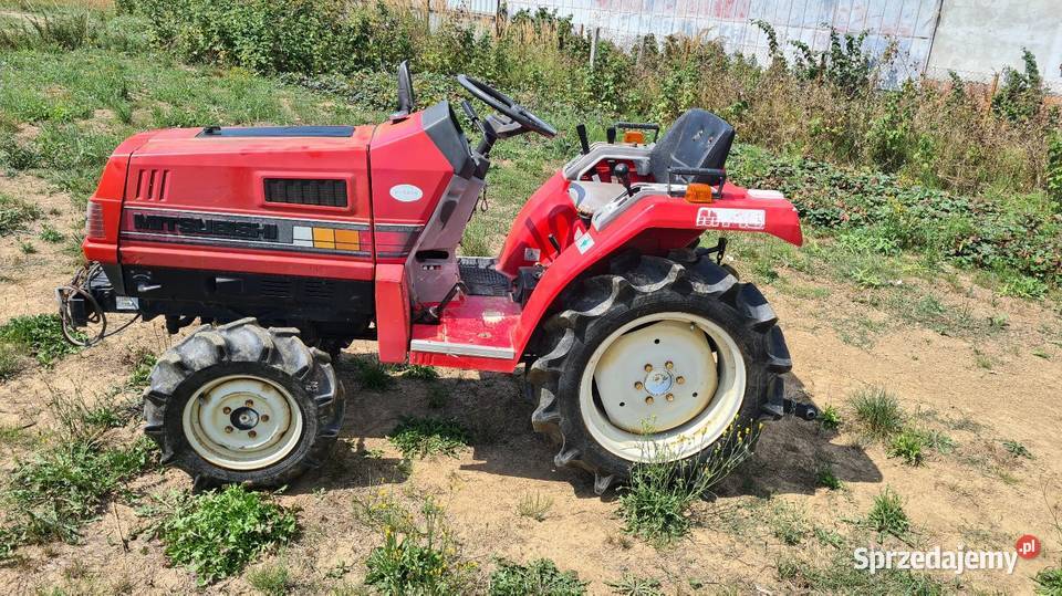 Japoński mini traktorek Mitsubish mt16i 4x4 Mielec