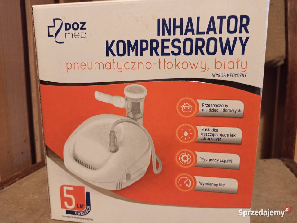 Inhalator kompresorowy pneumatycznotlokowy Piła