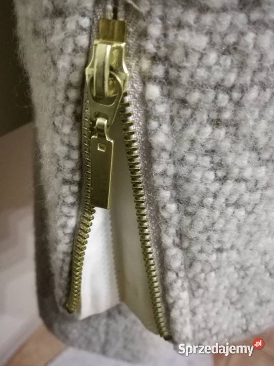 Płaszcz damski w kolorze jasnego beżu H M lubelskie Lublin sprzedam