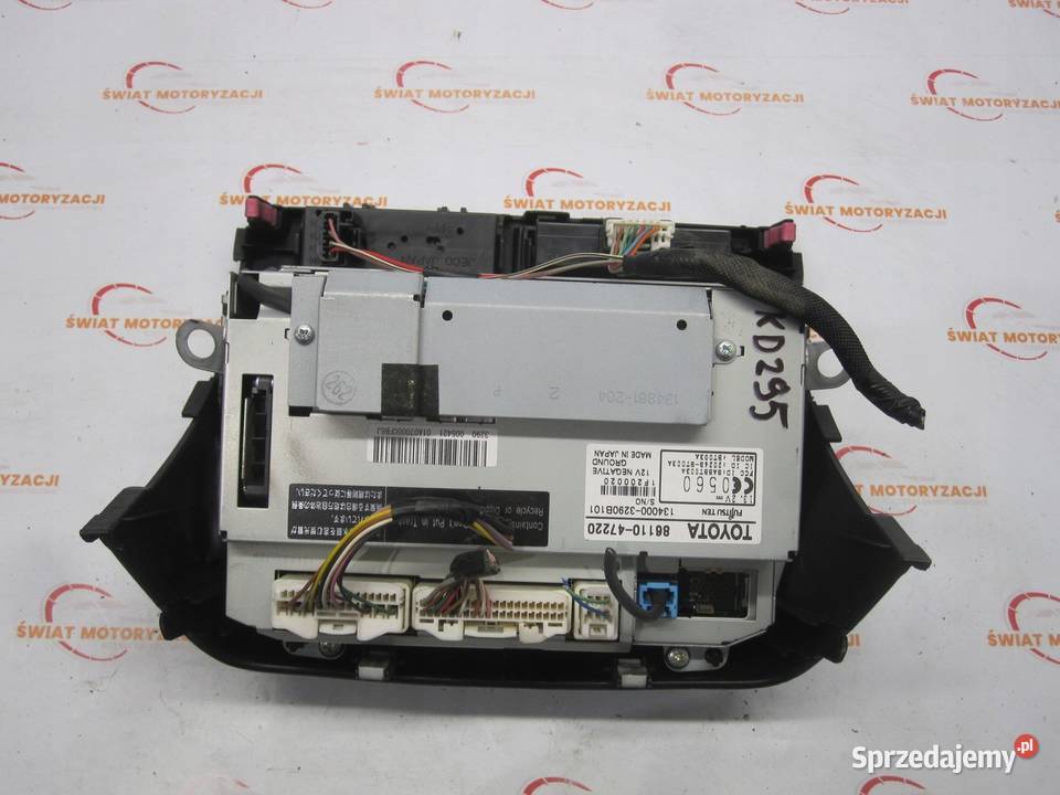 TOYOTA PRIUS II 15 VVTI wyświetlacz nawigacji świętokrzyskie Kielce