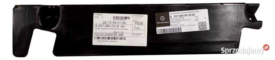 MERCEDES CLA W177 W247 Oslona podwozia pod śląskie Ruda Śląska