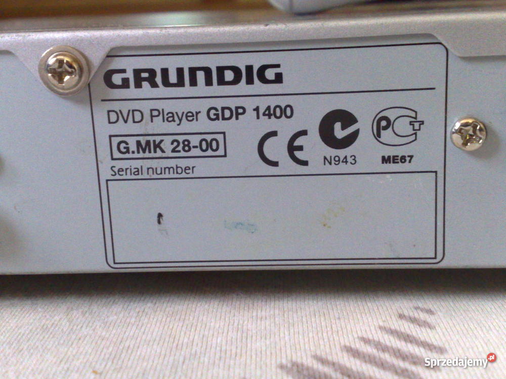 Odtwarzacz DVD GRUNDIG GDP 1400 Rakowicze