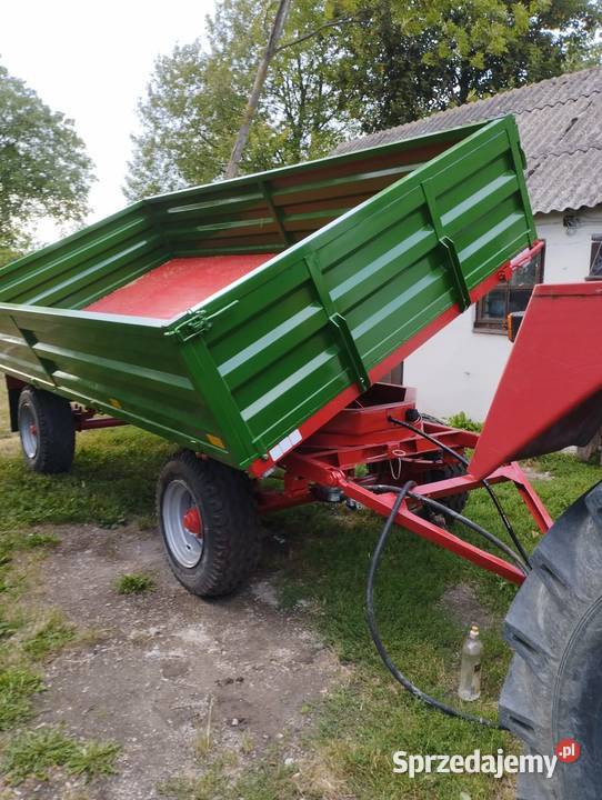 Przyczepa rolnicza D35 uszkodzony Krzywowola