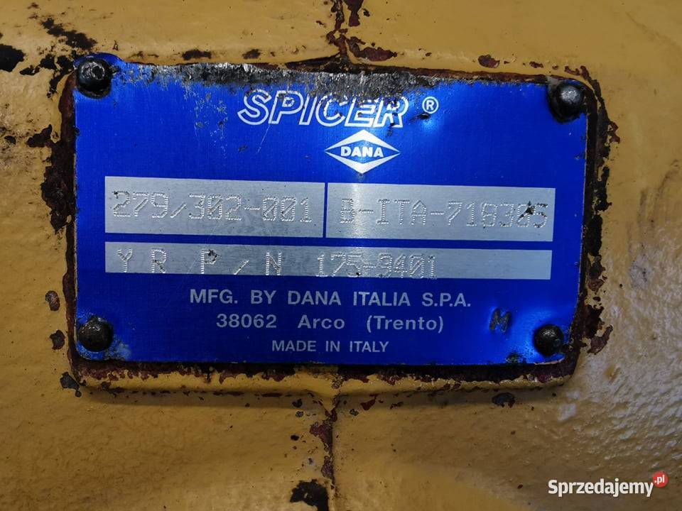 Dyferencjał tylni CAT TH 62 279302002 Wilkowo